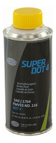 Pentosin 1204112 Super Dot 4 Brake Fluid, 0.25 Liter