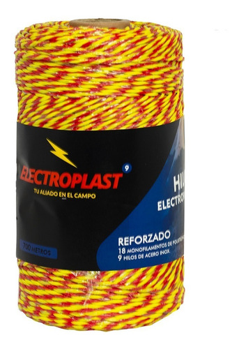 Hilo Boyero Electrico Electroplast® 700 Metros Reforzado 9h