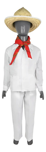 Traje Tipico De Jarocho Veracruzano Adolescente\u002Fadulto Completo | Envío gratis