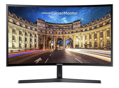 Monitor Gamer Curvo Samsung C24f396fh Lcd 24  Hdmi Vga