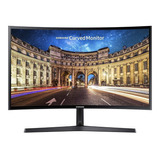 Monitor Gamer Curvo Samsung C24f396fh Lcd 24  Black High Glossy 100v/240v