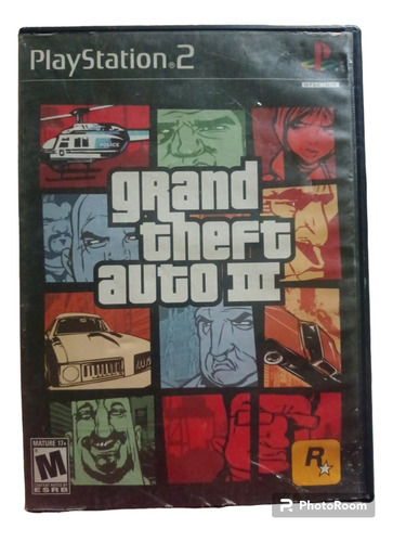 Grand Theft Auto 3 Standar Edition Ps2 Completo 