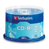 Verbatim Disco Compacto Cd-r 52x 80min 700 Mb C/50