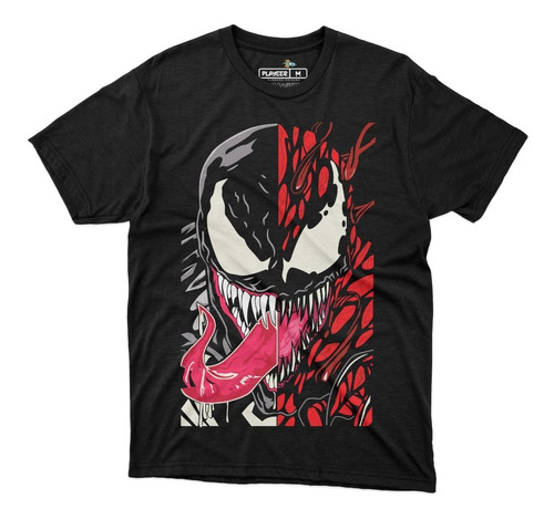 Playera Venom Vs Carnage Spider Marvel Mascara Playeer