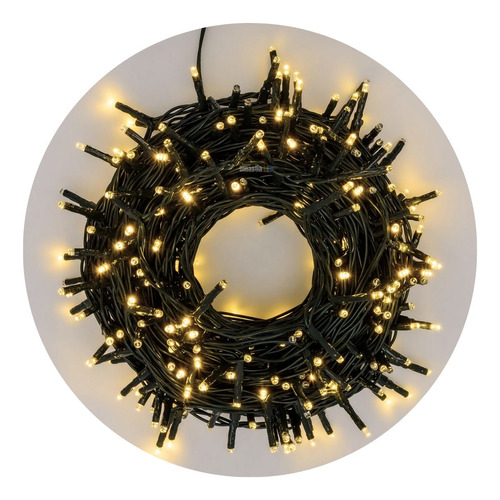 Cordão 10m 100 Leds 127v Ou 220v Luzinhas Natal C/emendas