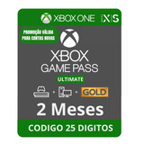 Xbox Game Pass Ultimate 2 Meses - 25 Dígitos Codigo