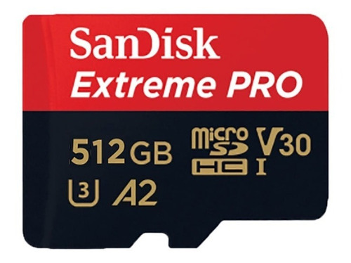 Cartão De Memória 512gb Micro Sd/xc Extreme Pro Sandisk 