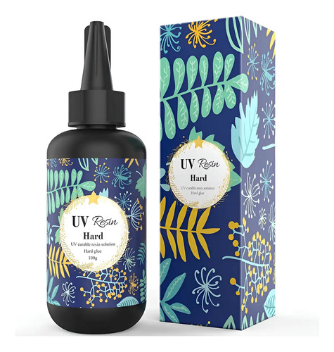 Resina Uv 100 G Pegamento Transparente Para Curado Uv | MercadoLibre