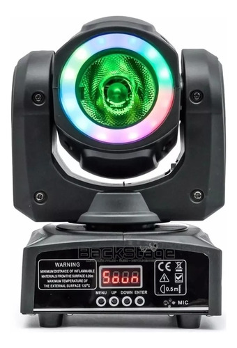 Mini Moving Farol Beam 60w 2in1 Effect Color Beam Led 6