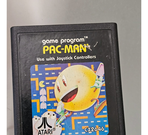 Pac-man Juego Para Atari 2600 Con Detalle En Etiqueta