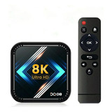 Tv Box Android 13 4gb 32 Gb Dq08, 8k, Wifi, Bluetooth Promo