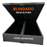 Cama Box Baú Casal Bipartido C\ 30cm Prof Luxo