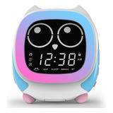 Reloj Despertador Para Niños Con Entrenador De Sueño Bluetoo