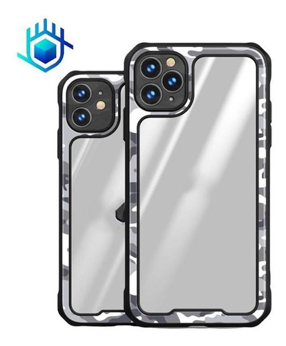 Funda+mica Para iPhone Camuflaje Hombre Mujer Protector Case