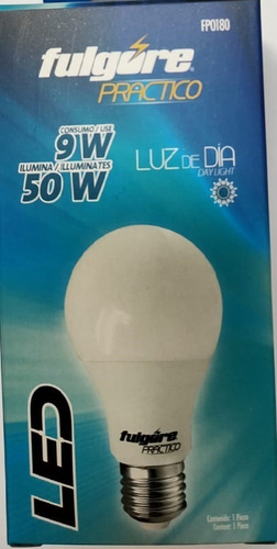  Foco Ahorrador Luz Calida  P/ Casa Jardin 50w !fp0180