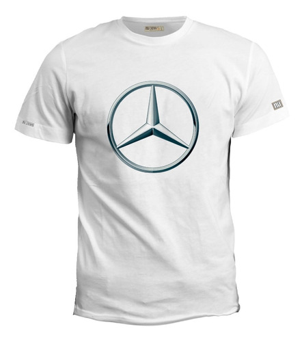 Camiseta Estampada Logo Mercedes Benz Irk