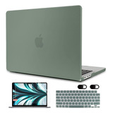 Funda Meegoodo Para Macbook Air 13 M2 + C/teclado Green G