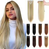 Extensiones De Cabello 8 Piezas Cabeza Completa Recta