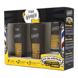 Estuche De Afeitado Barber 3 Piezas Gel After/before Shave