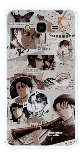 Capinha Compatível Attack On Titan Levi 4 - Samsung