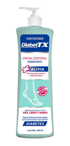 Goicoechea Diabet Tx Crema Frasco De 400 Ml.