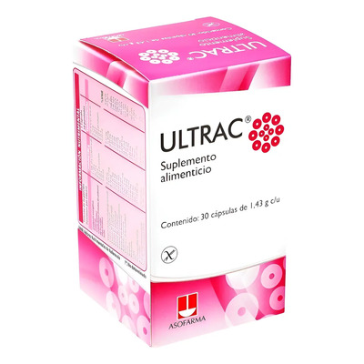 Ultrac 1.43 Gr Caja 30 Capsulas | Meses sin interés