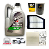 Kit Service Aceite 5w40 + 3 Filtros Honda Civic 1.8 16v