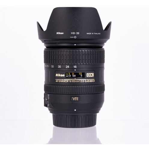 Lente Nikon 16-85mm G Estabilizado Vr Af-s Dx Aps-c