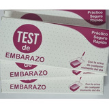 Test De Embarazo Practico Seguro Y Rapido Pack X 10 Unidades