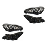 Set Faros C/lupa Tyc Para Chevrolet Spark 2019 - 2020