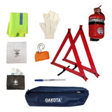 Kit De Seguridad Para Auto 9 En 1 Premium Tarjeta Patente 