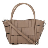 Bolso Casual Mujer Gris 862-17