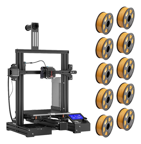 Impresora 3d Creality Ender 3 Neo + 10 Kg Pla