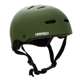 Casco Vertigo Vx Free Style, Bici, Rollers Verde Mate S
