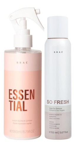 Kit Braé - Shampoo À Seco So Fresh E Fluido Essential