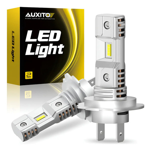 H7 Led Kit Focos Led Auxito 16000lm 60w Para Faros 6500k