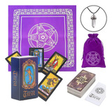 Tarot Waite Holográfica Laser+morral+tablero+pendulo