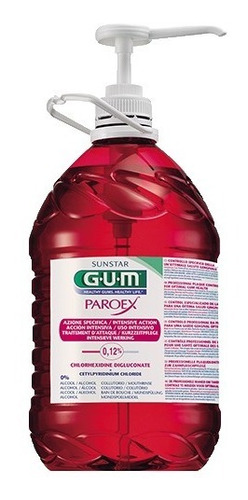 Enjuague Bucal Paroex Gum Garrafa Dispensador Clorexidina 5l