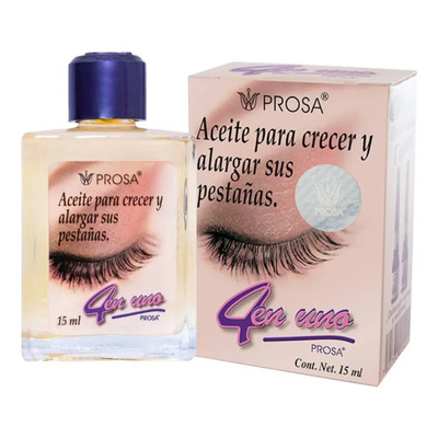 Aceite Para Crecer Y Alargar Pestañas 4 En 1 De Prosa  | MercadoLibre