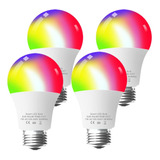 Bombilla Inteligente  Wifi, S Led Que Cambian De Color Q Bbn