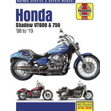 Manual Reparación Y Servicio Honda Shadow Vt 600 750 88-19