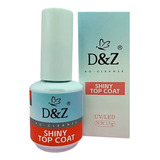 Top Coat Shiny Alto Brilho 15g - D&z Cor Transparente