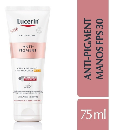 Eucerin Anti Pigment Crema De Manos Anti Manchas Fps30 X75ml