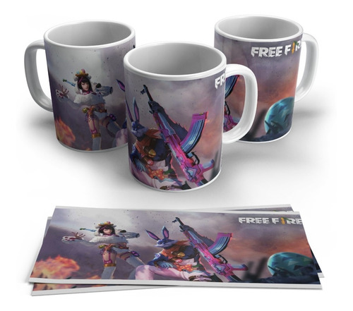 Taza De Cerámica Free Fire