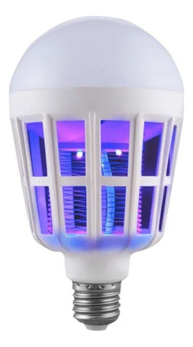 Lâmpada Luz Led Repelente Mata Mosquito Inseto 15 Watts 110v