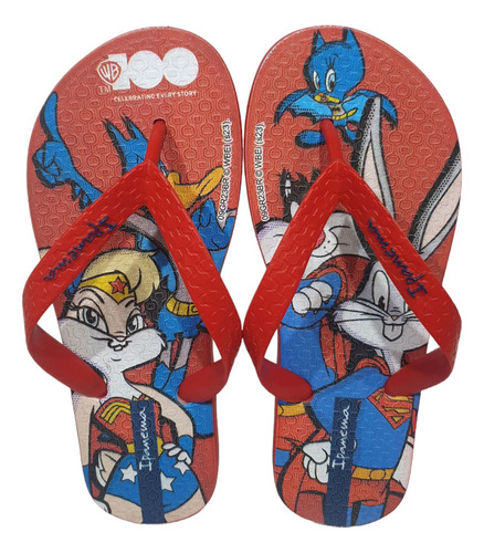 Chinelo Infantil Grendene 27185 Ipanema Looney Tunes