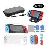 Para Nintendo Switch 16 En 1 Kit De Accesorios De Carcasa.