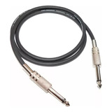 Cable Audio 1 Mt Plug 6,5 A Plug 6,5 Mono Instrumento Bafle
