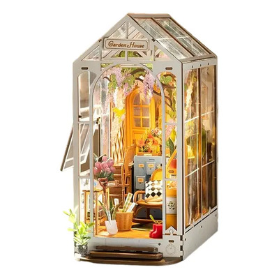 Rolife Diy Book Nook Kit Casa De Jardín, Diy Libro... | Meses sin interés