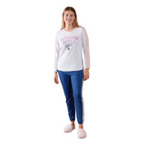 Pijama De Mujer Invierno Soft Cotton Promesse